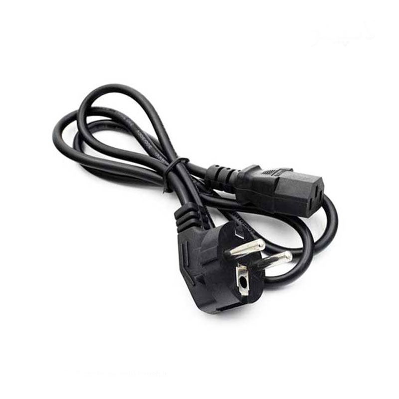 کابل برق کامپیوتر 1.5m سیم 0.75 چینی